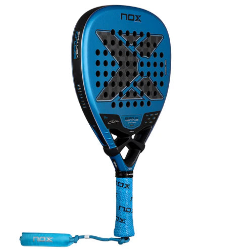 Pala de Padel Nox EA10 Ventus Attack 12K Xtreme by Edu Alonso 2026 + Tarro de pelotas +Overgrip + Protector
