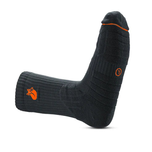 Calcetin Crew D4 Tilki Lehinde (Negro)