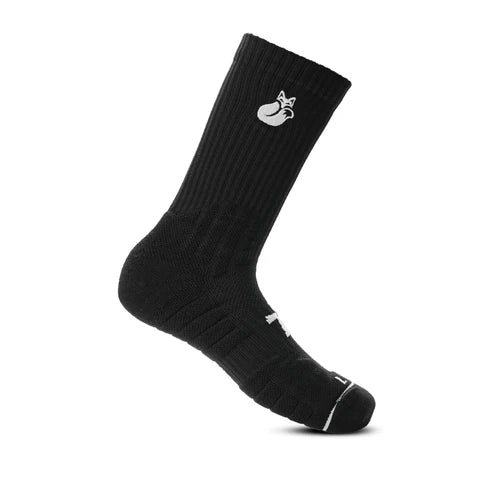 Calcetin Crew D4 Tilki Lehinde (Negro)