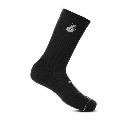 Calcetin Crew D4 Tilki Lehinde (Negro)