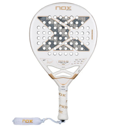 Pala de Padel Nox AT10 Genius 12K Alum XTREM 2026 + Tarro de pelotas +Overgrip + Protector