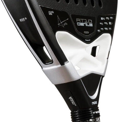 Pala de Padel Nox AT10 Genius Attack 18K Alum 2026 + Tarro de pelotas +Overgrip + Protector