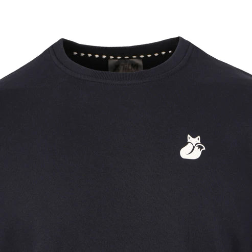 Crew Neck Agir Tilki Lehinde