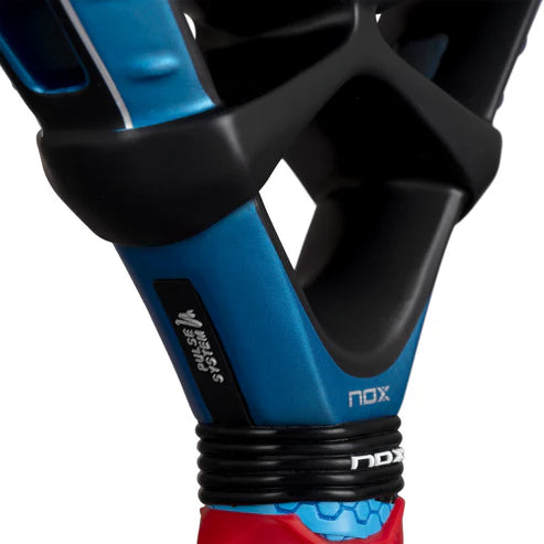 Pala de Padel Nox EA10 Ventus Attack 12K Xtreme by Edu Alonso 2026 + Tarro de pelotas +Overgrip + Protector