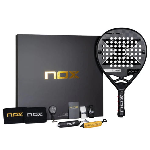 Pack Pala Padel Nox AT10 Genius Limited Edition (360-375gr) 2025