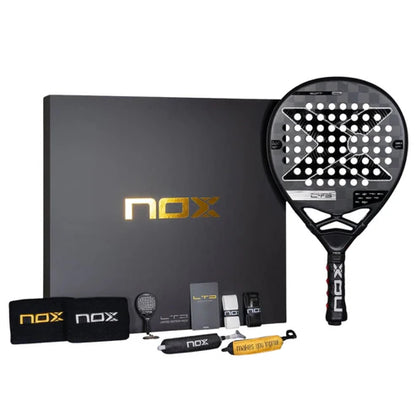 Pack Pala Padel Nox AT10 Genius Limited Edition (360-375gr) 2025