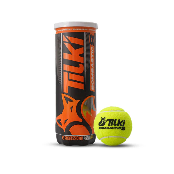 Tarro de Pelota Tilki Padel Bombastic S X3