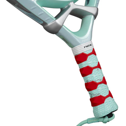 Pala de Padel Nox Ventus Hybrid 12K Lite 2026 + Tarro de pelotas +Overgrip + Protector