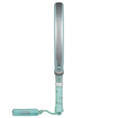 Pala de Padel Nox Ventus Hybrid 12K Lite 2026 + Tarro de pelotas +Overgrip + Protector