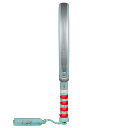 Pala de Padel Nox Ventus Hybrid 12K Lite 2026 + Tarro de pelotas +Overgrip + Protector