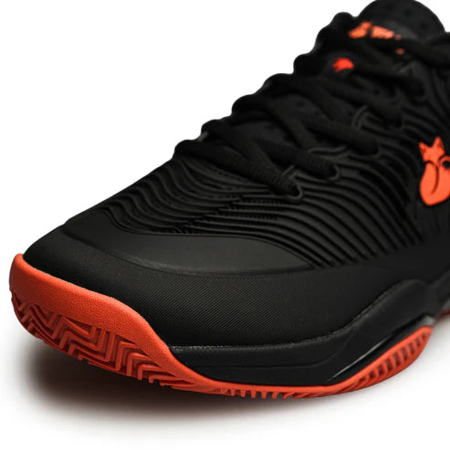 Zapatilla de Tenis Ortak Tilki Lehinde (Negro/Naranjo)