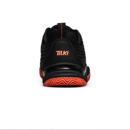 Zapatilla de Tenis Ortak Tilki Lehinde (Negro/Naranjo)